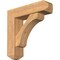 Ekena Millwork Legacy Craftsman Smooth Bracket w/ Offset Brace, Western Red Cedar, 7 1/2"W x 28"D x 28"H BKT0806X28X28LEC04SWR - alternate 1